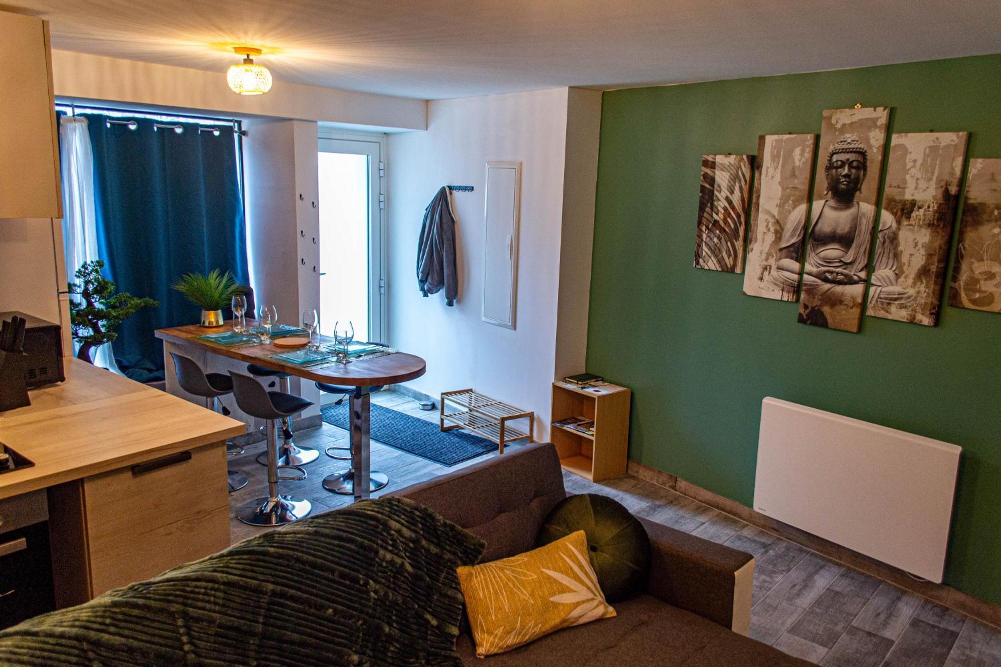 Ferienwohnung Nid Paisible Baud Exterior foto